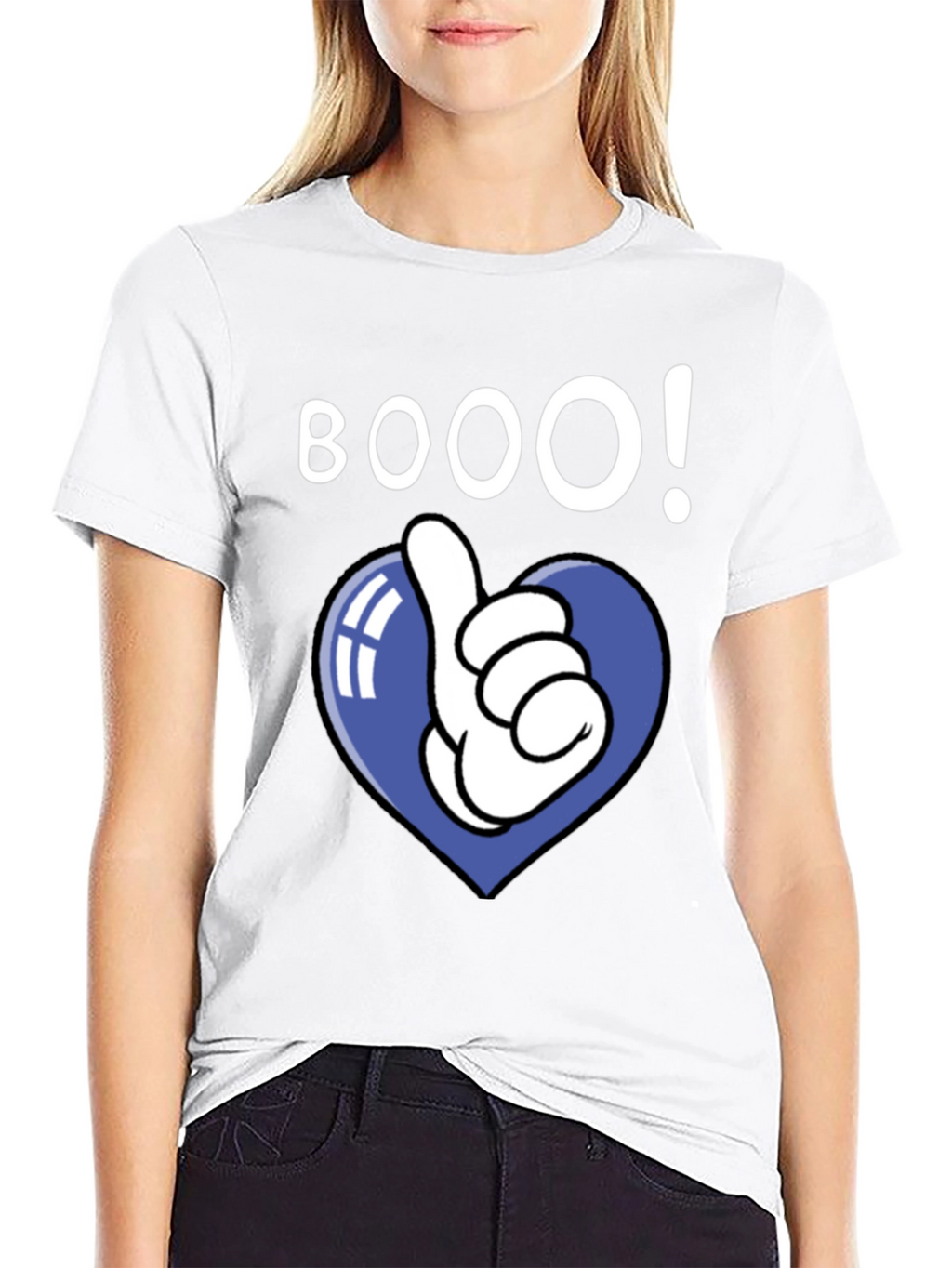 Boo! Heart Hand T-Shirt