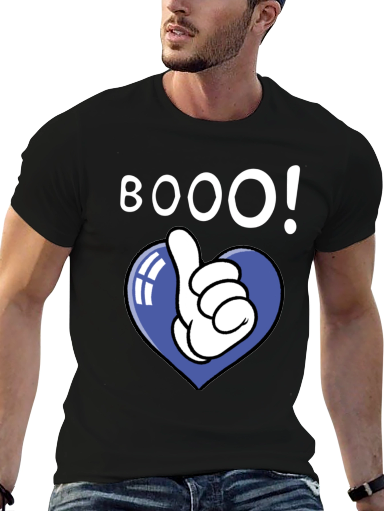 Boo! Heart Hand T-Shirt