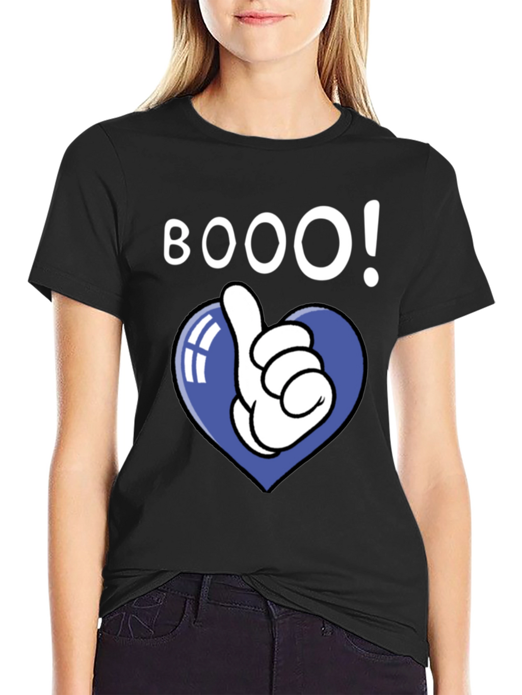 Boo! Heart Hand T-Shirt