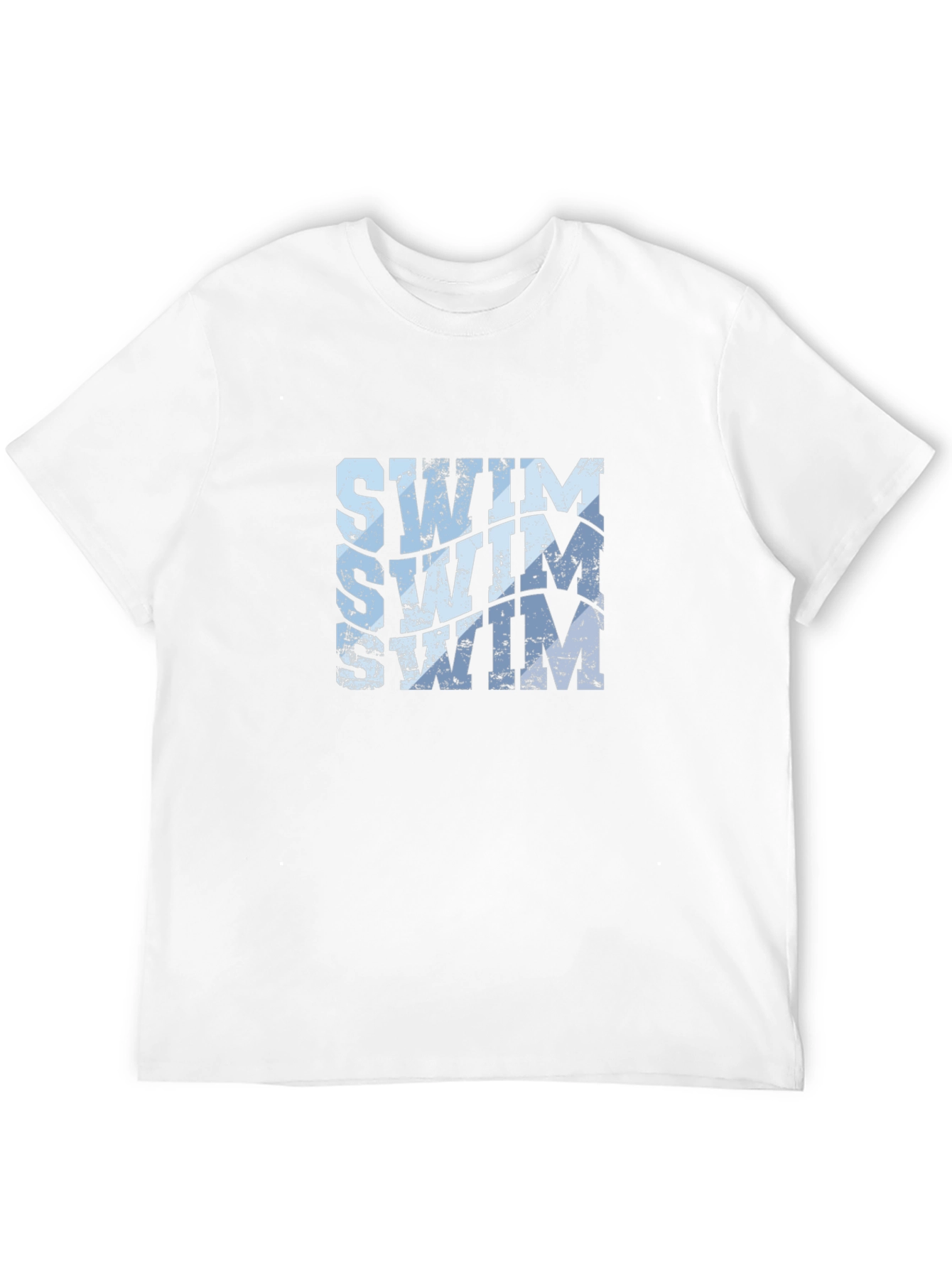 Swim Graphic Black T-Shirt