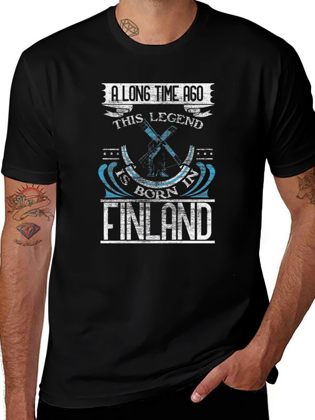 Finland Legend T-Shirt - Born in Finland Tee
