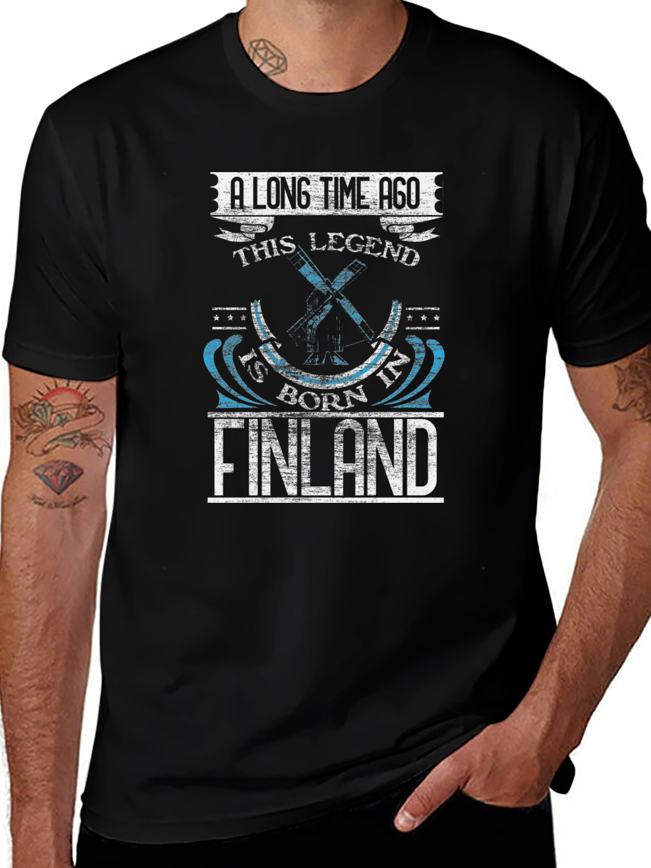 Finland Legend T-Shirt - Born in Finland Tee