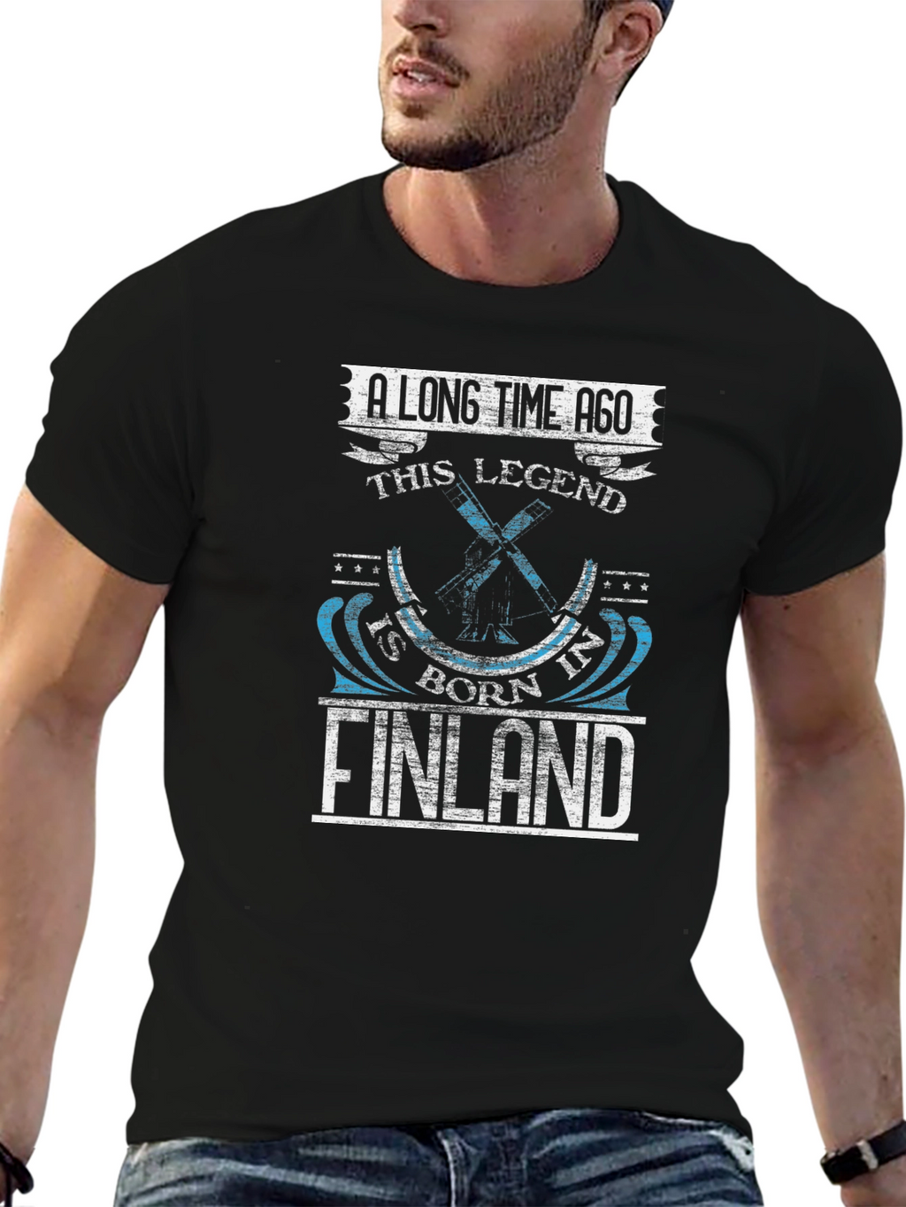 Finland Legend T-Shirt - Born in Finland Tee