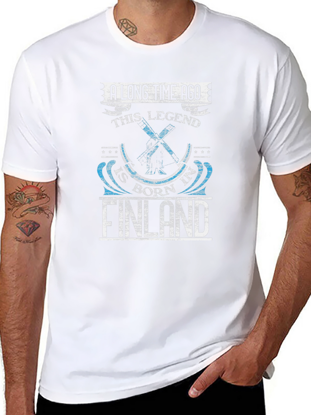 Finland Legend T-Shirt - Born in Finland Tee