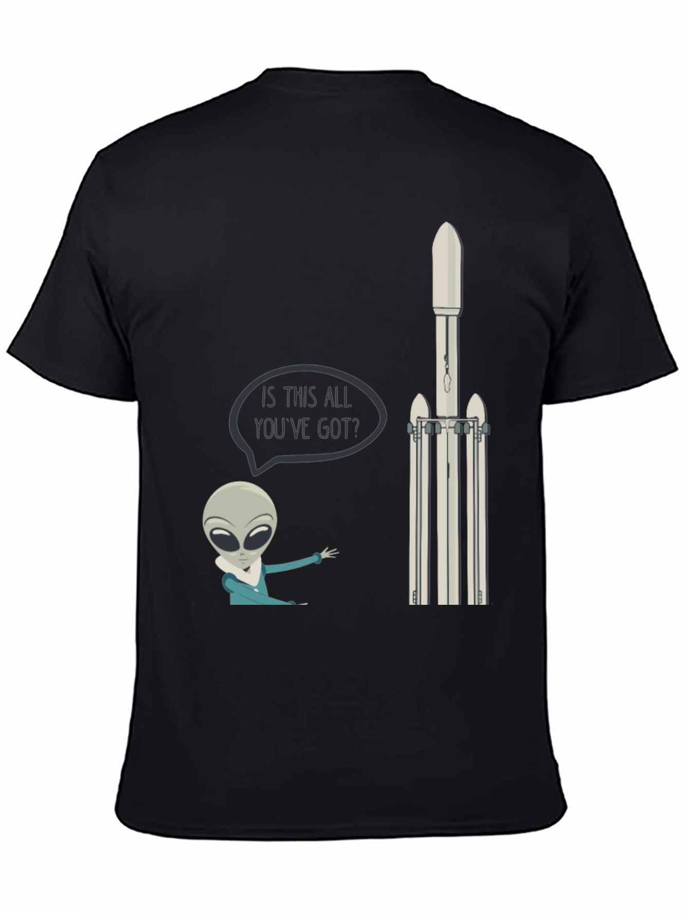 Alien vs. Rocket T-Shirt - Is This All Youve Got?