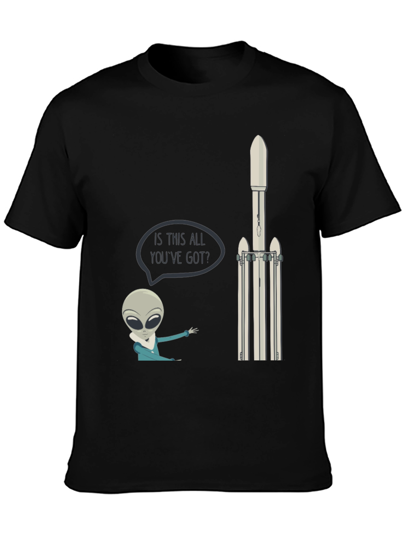 Alien vs. Rocket T-Shirt - Is This All Youve Got?