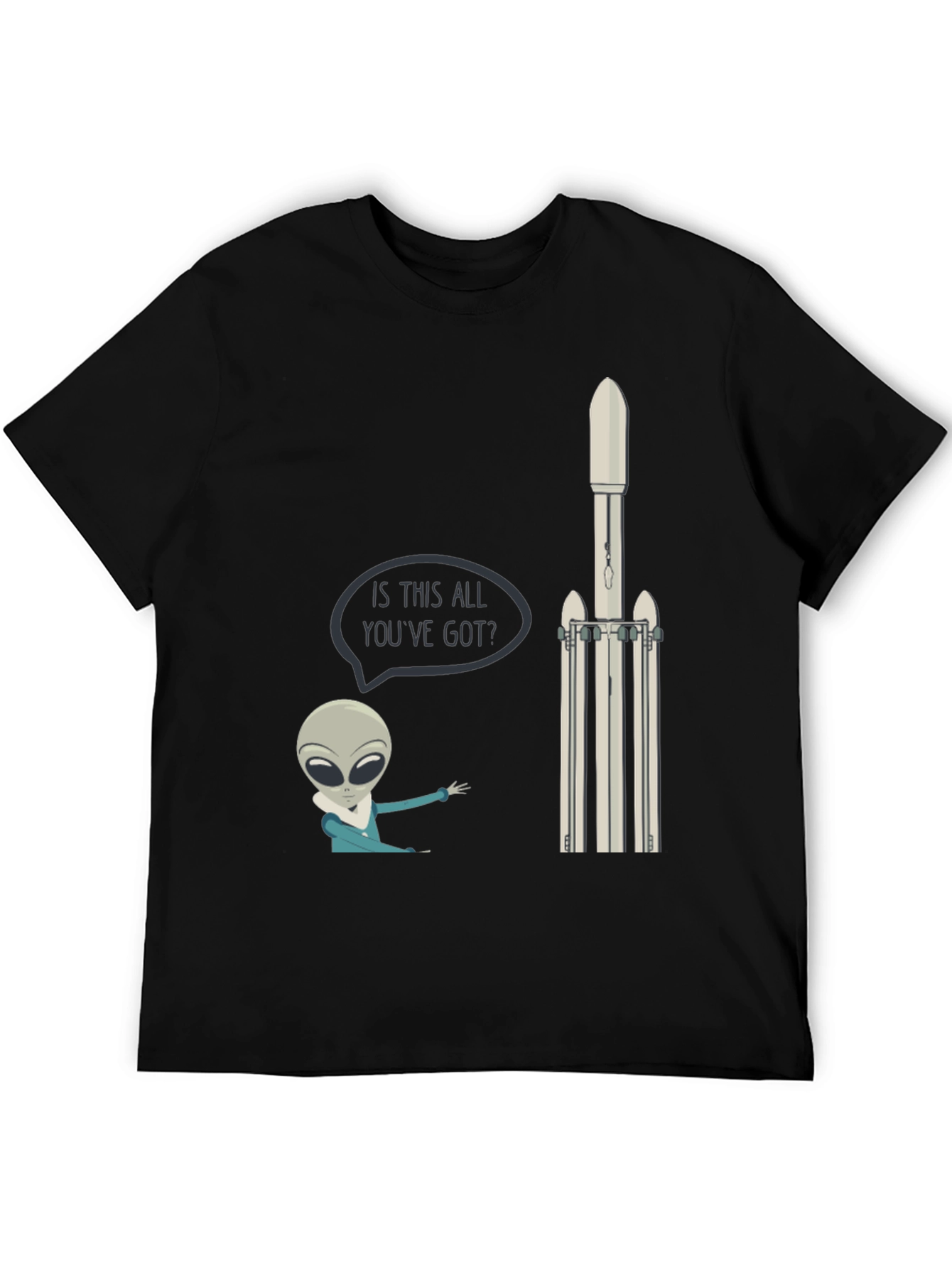 Alien vs. Rocket T-Shirt - Is This All Youve Got?
