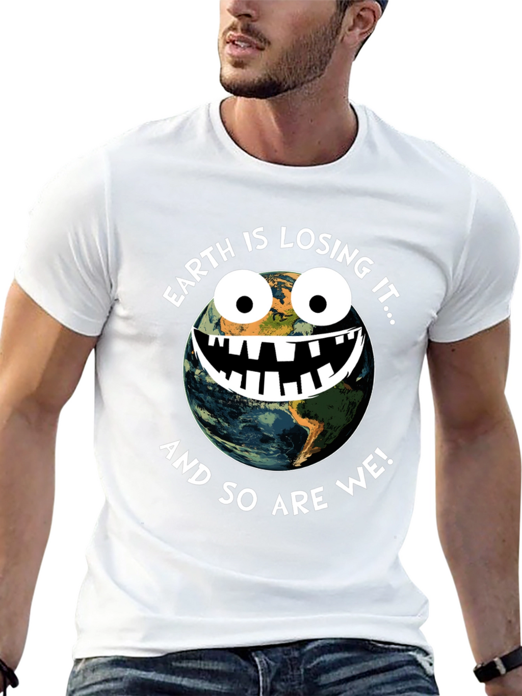 Earth is Losing It Graphic T-Shirt