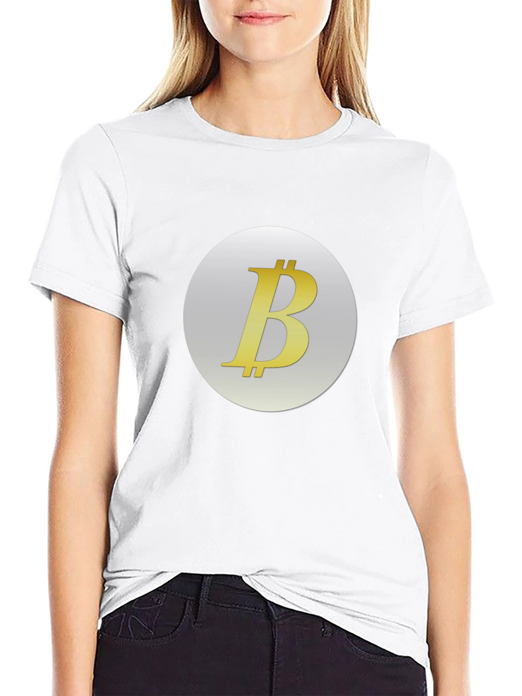 Bitcoin Logo T-Shirt - Casual Crypto Fashion