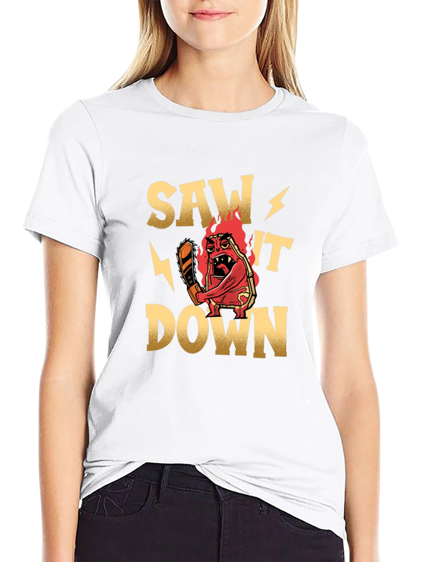 Saw It Down Graphic T-Shirt