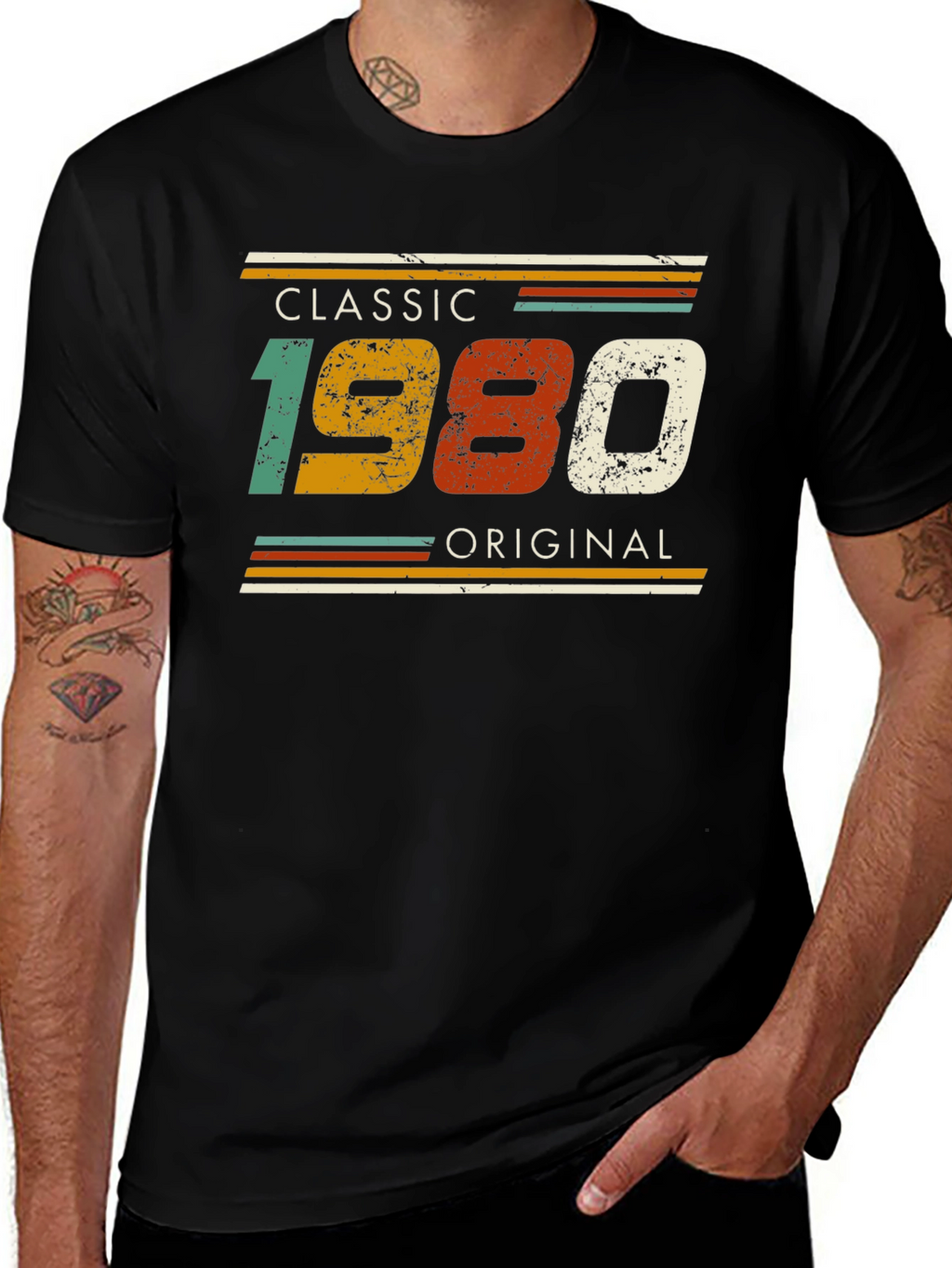 Classic 1980 Original Graphic T-Shirt