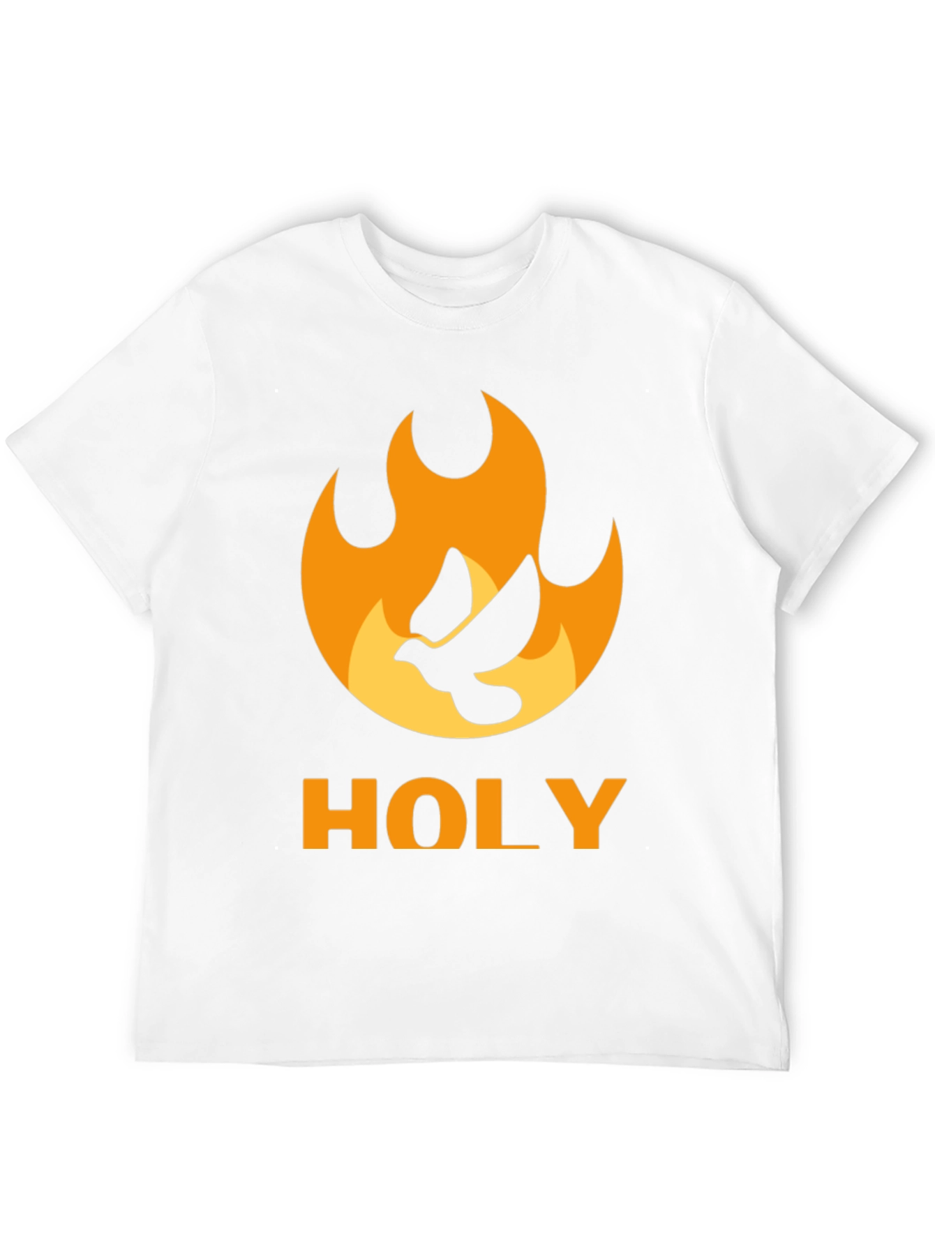 Holy Spirit Dove Flame Graphic T-Shirt