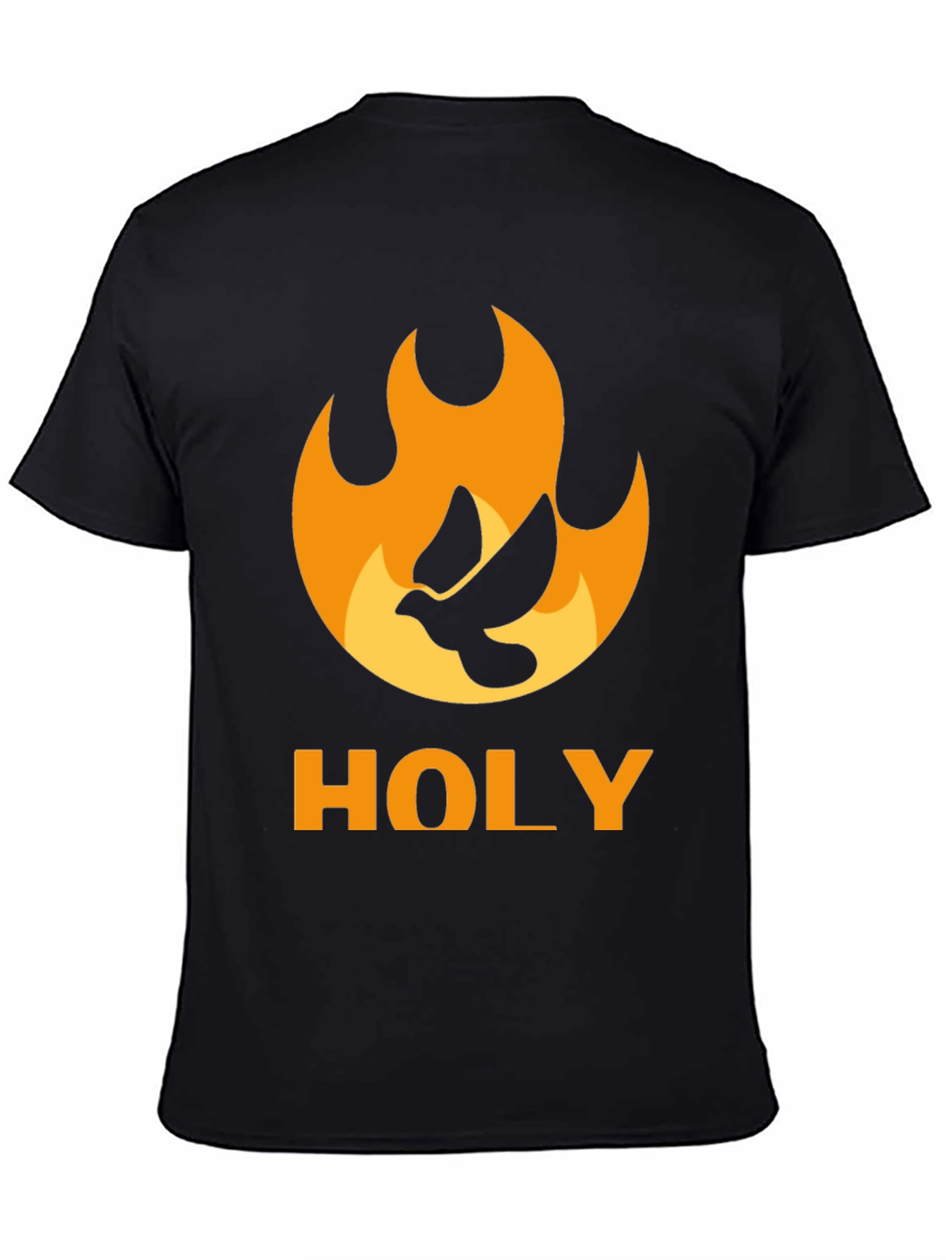 Holy Spirit Dove Flame Graphic T-Shirt