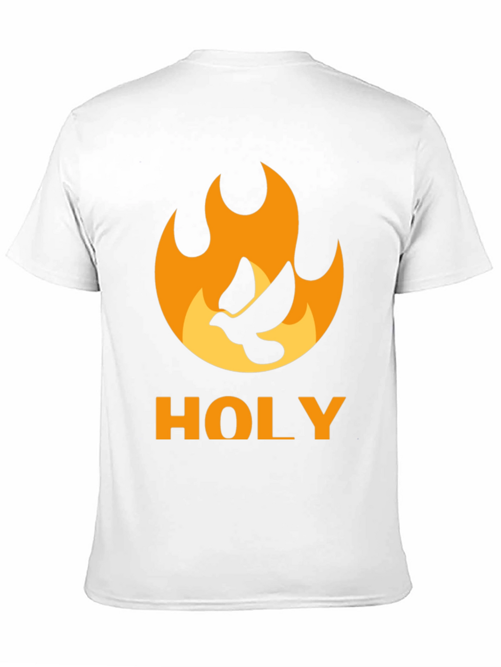 Holy Spirit Dove Flame Graphic T-Shirt