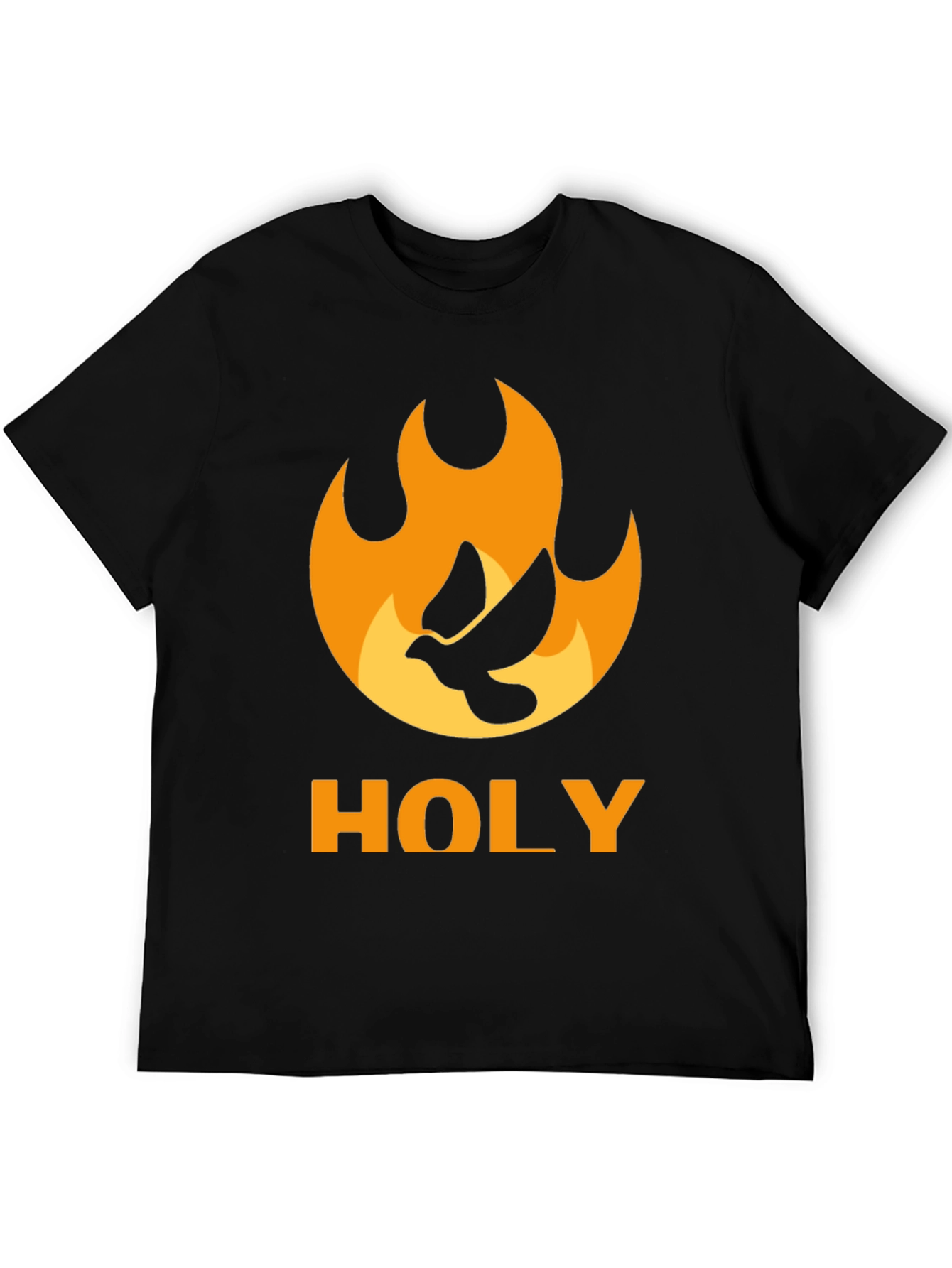 Holy Spirit Dove Flame Graphic T-Shirt