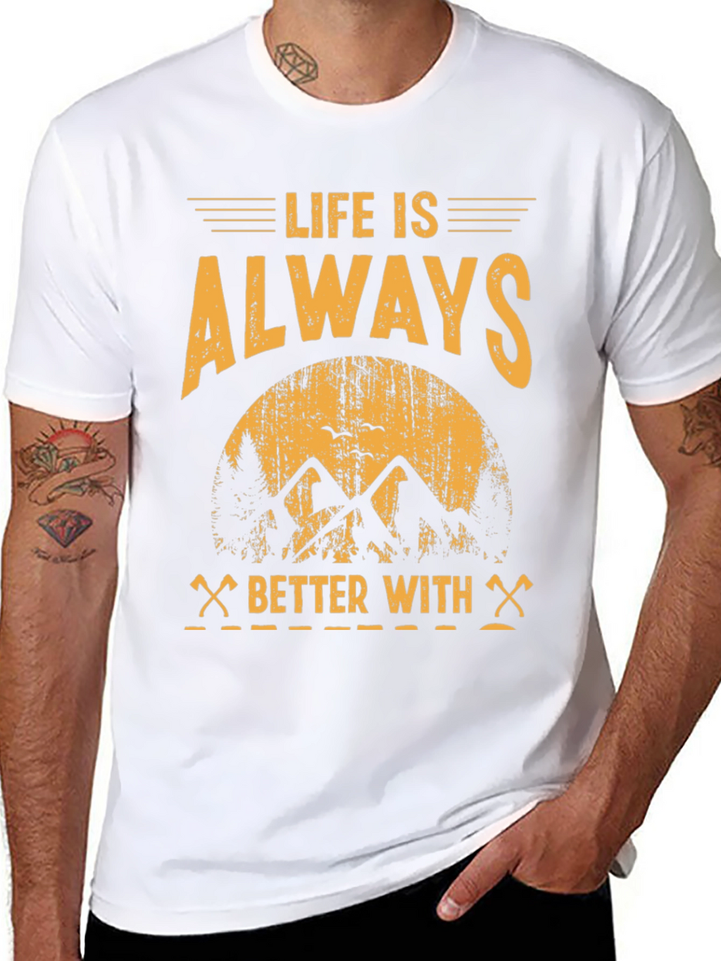 Life is Always Better With T-Shirt - Adventure Tee