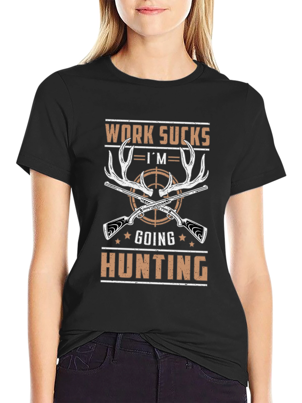 Work Sucks Im Going Hunting T-Shirt
