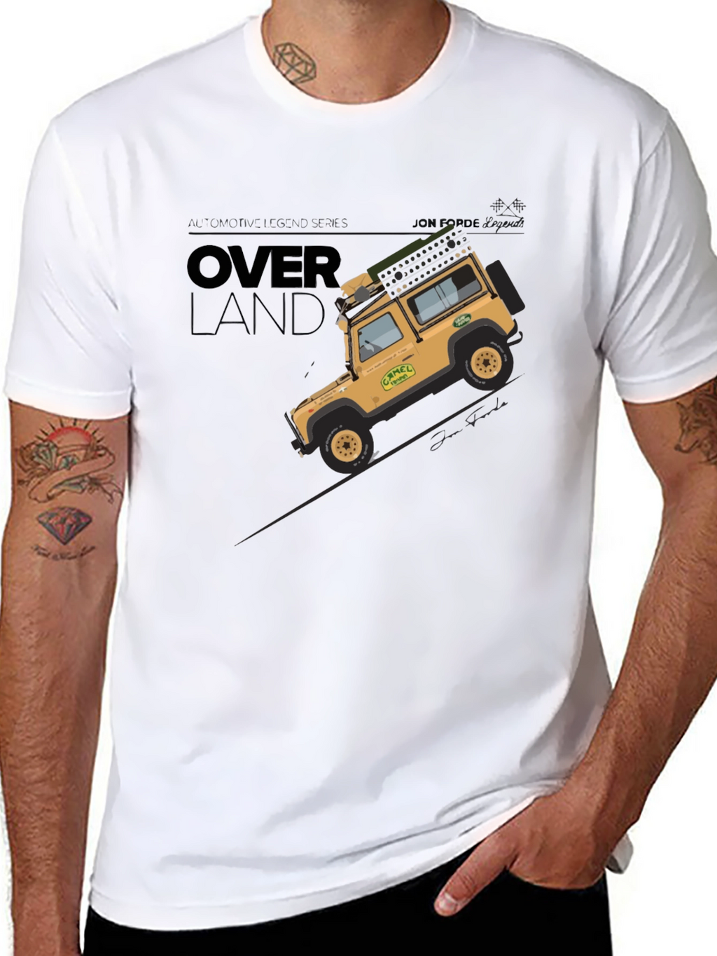 Overland Land Rover Tee