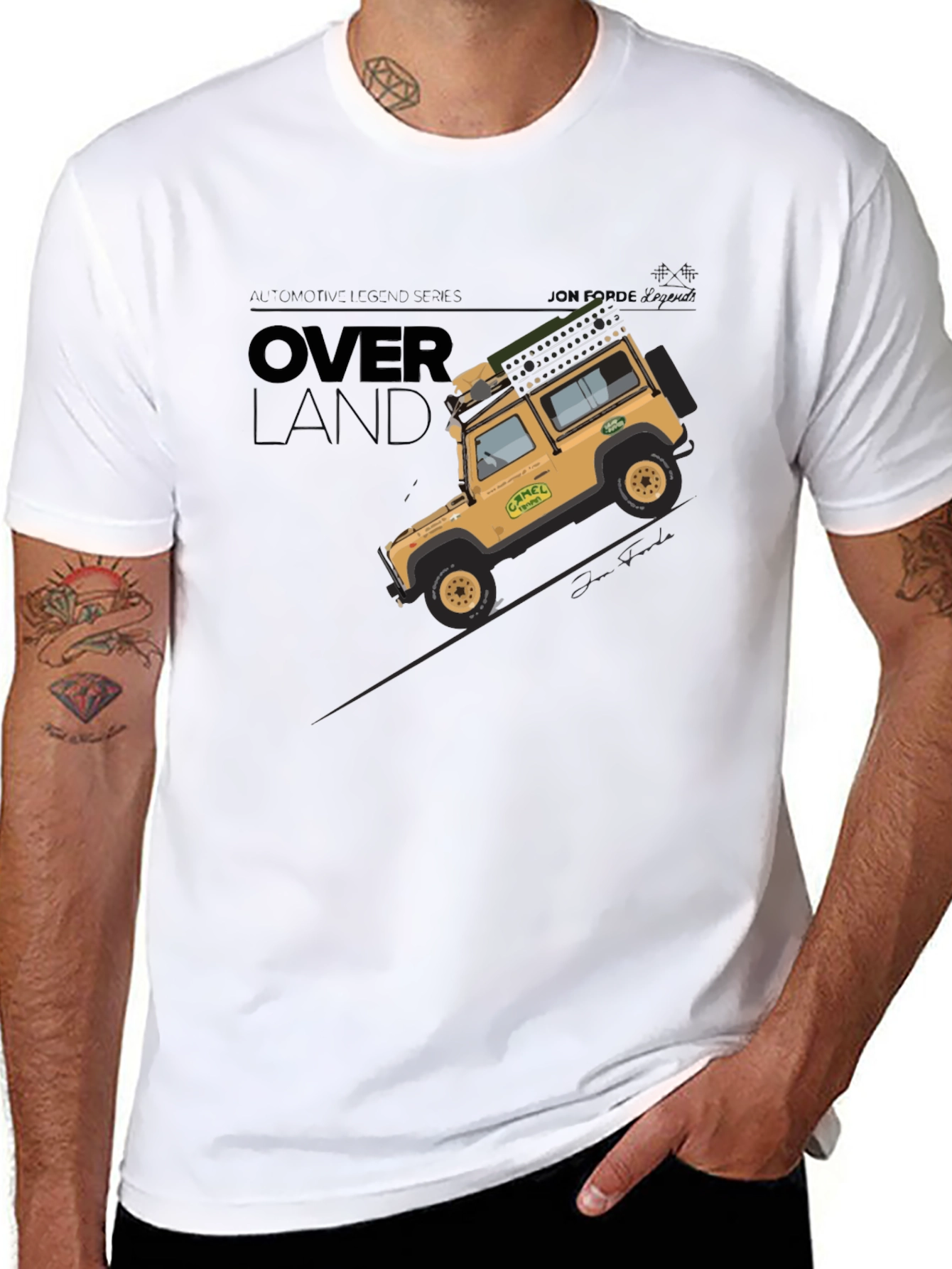 Overland Land Rover Tee