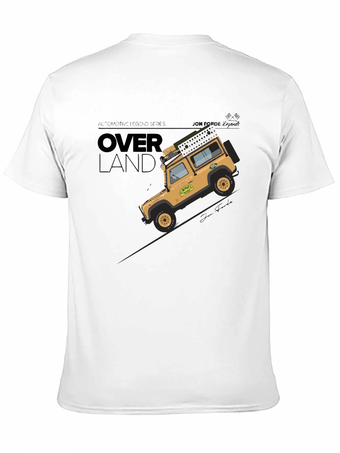 Overland Land Rover Tee