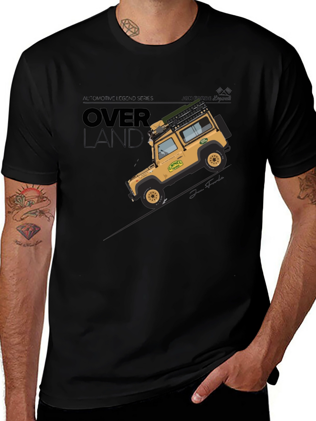 Overland Land Rover Tee