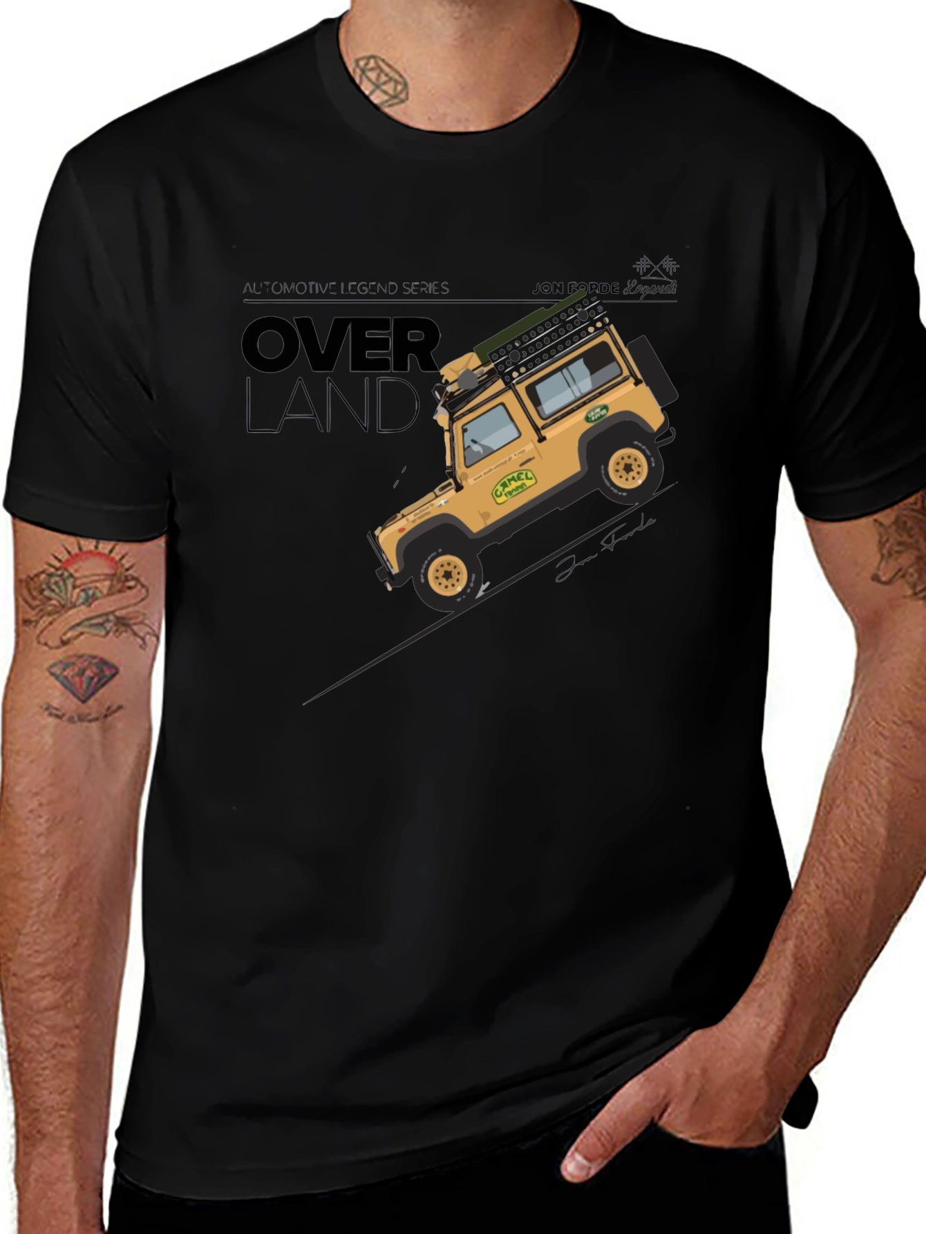 Overland Land Rover Tee