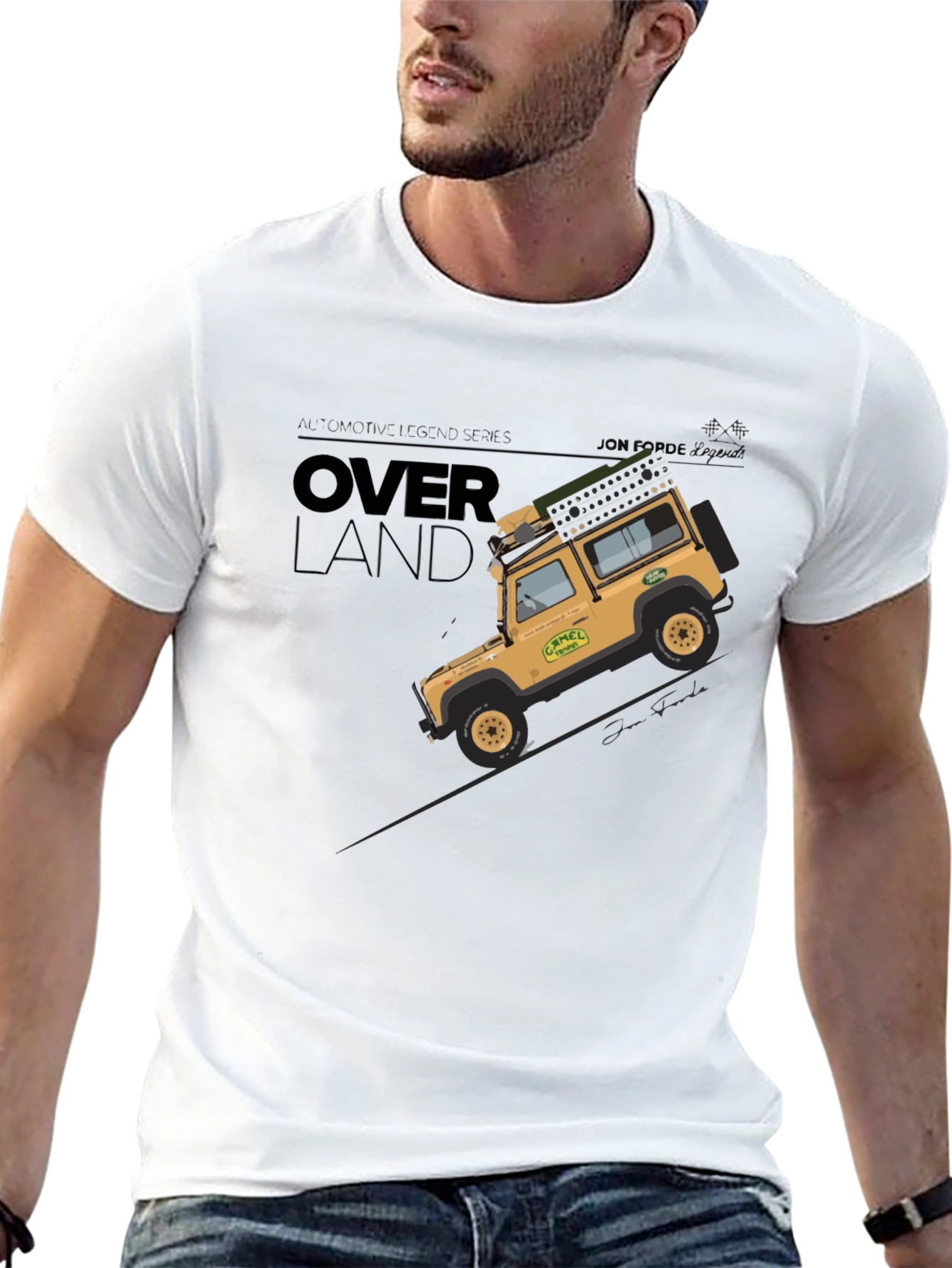 Overland Land Rover Tee