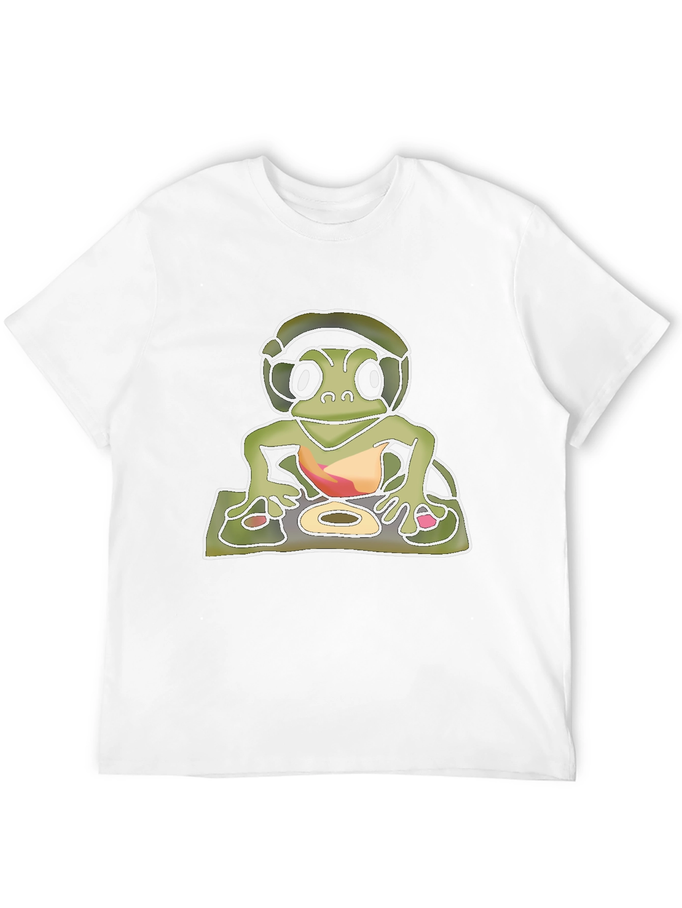 DJ Turtle Graphic T-Shirt - Cool & Unique Design