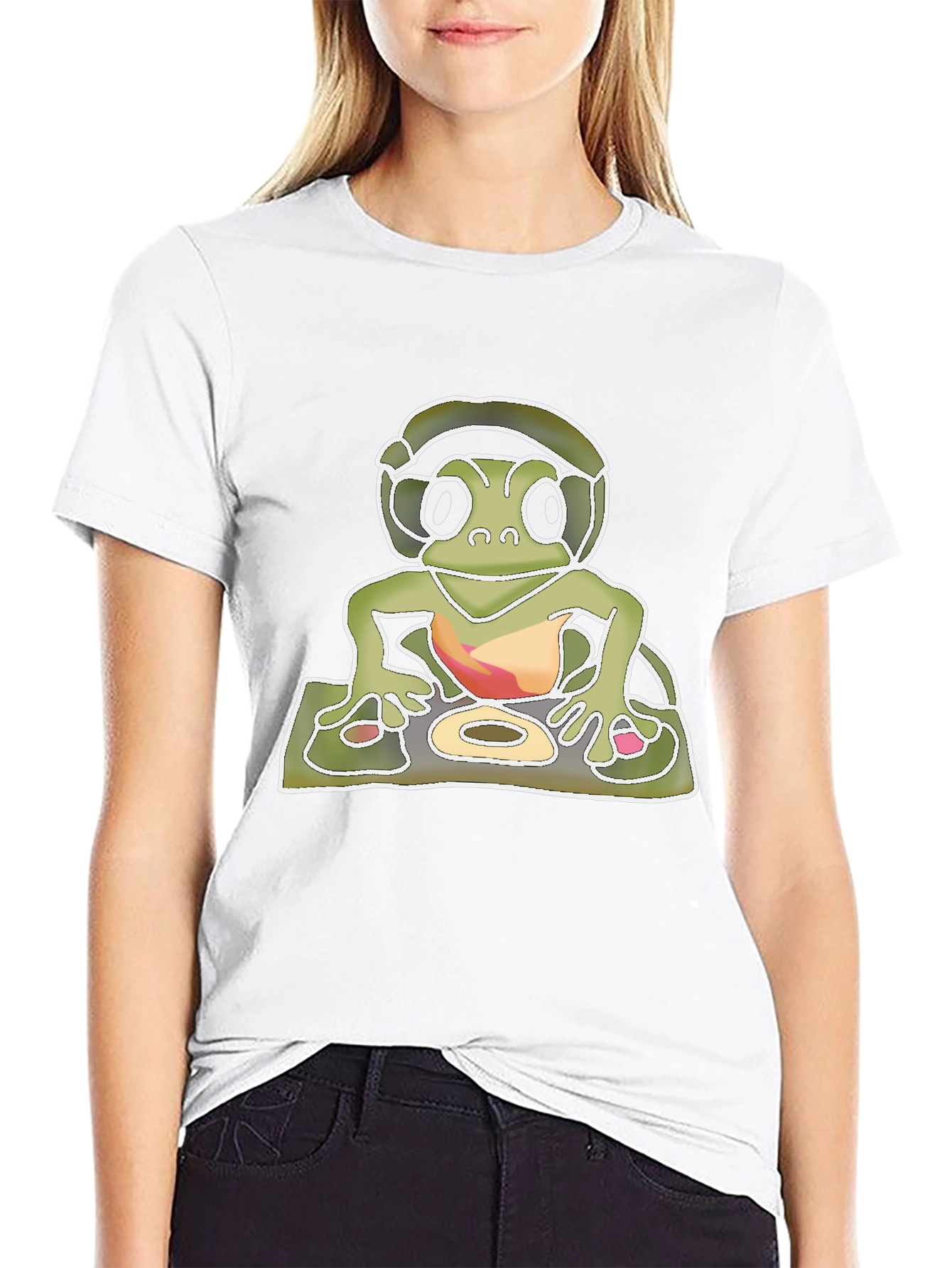 DJ Turtle Graphic T-Shirt - Cool & Unique Design