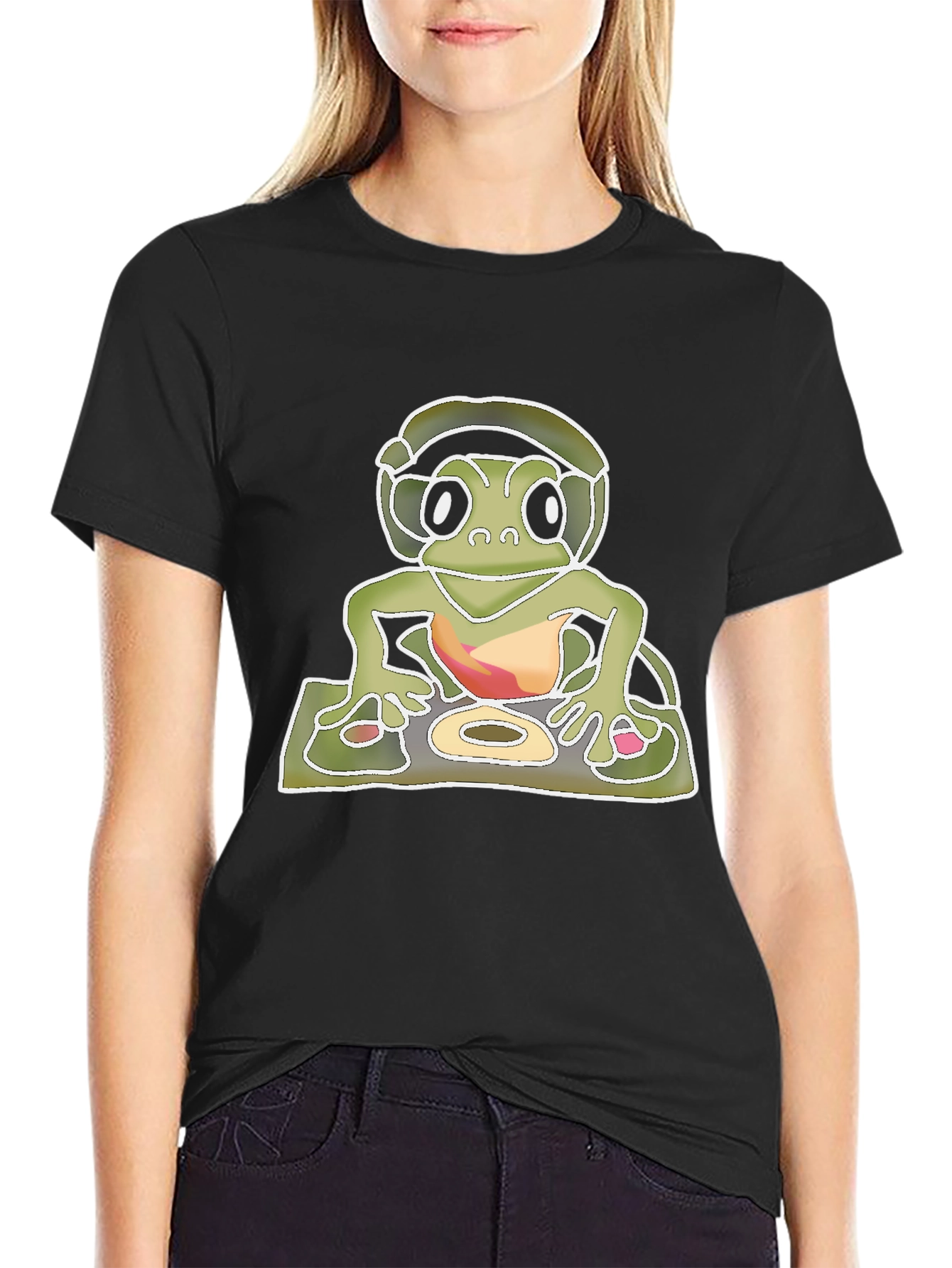 DJ Turtle Graphic T-Shirt - Cool & Unique Design