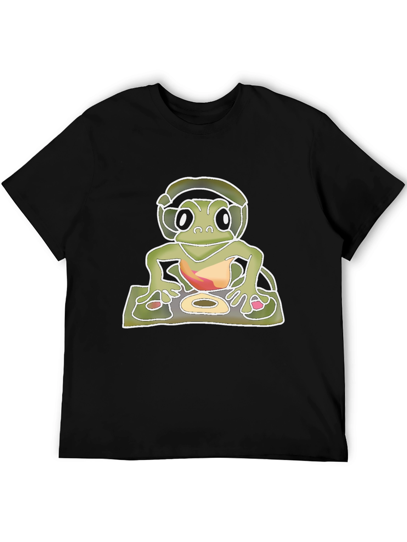 DJ Turtle Graphic T-Shirt - Cool & Unique Design