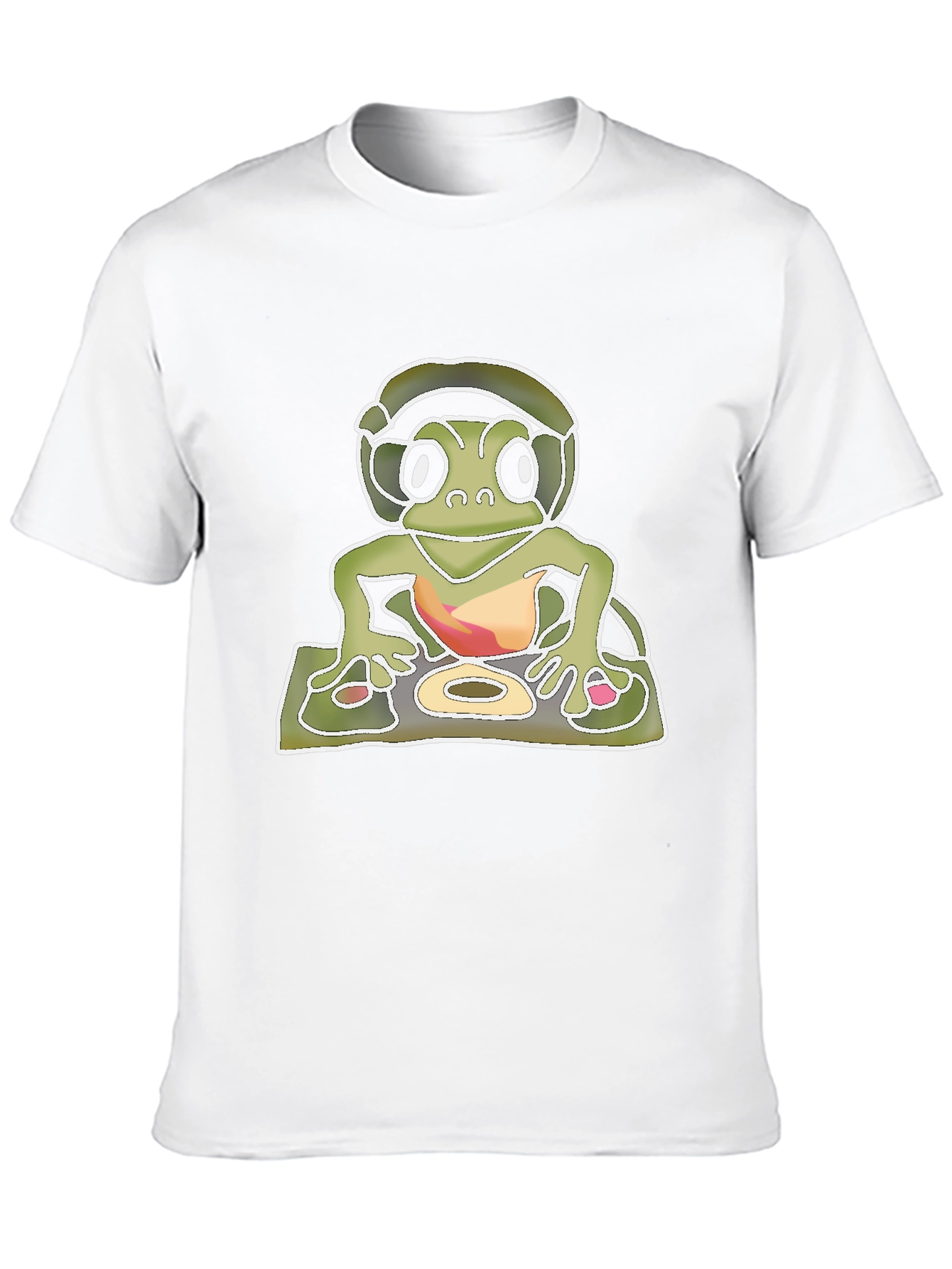 DJ Turtle Graphic T-Shirt - Cool & Unique Design