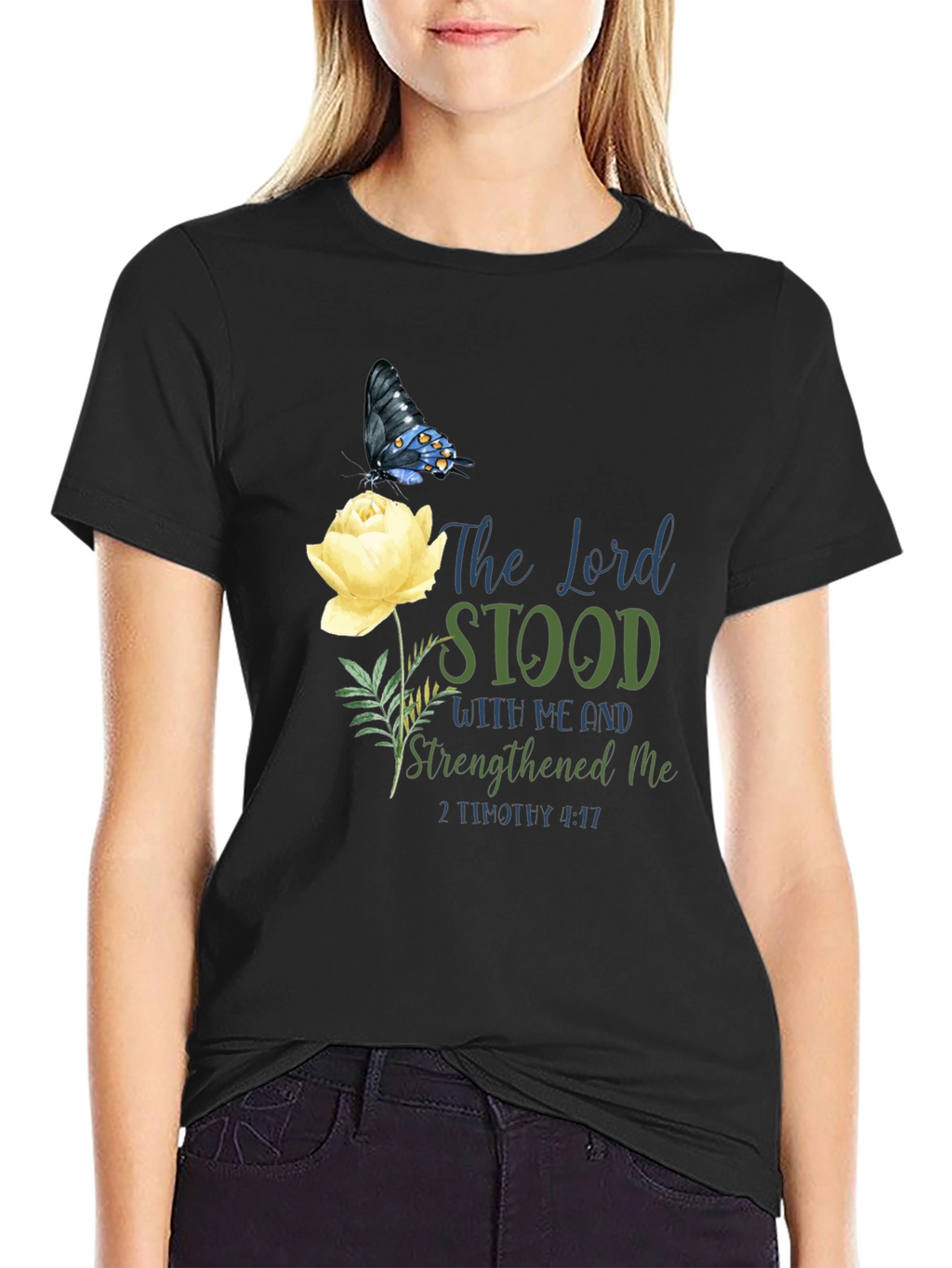 The Lord Stood With Me Christian T-Shirt