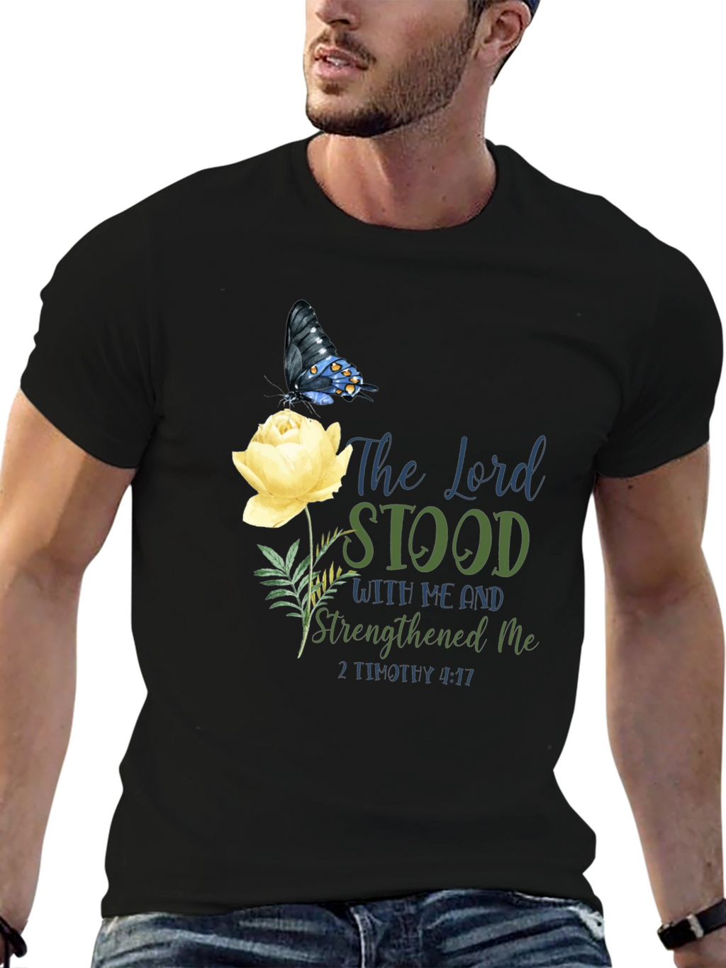 The Lord Stood With Me Christian T-Shirt