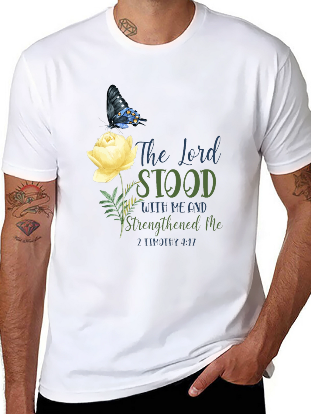 The Lord Stood With Me Christian T-Shirt