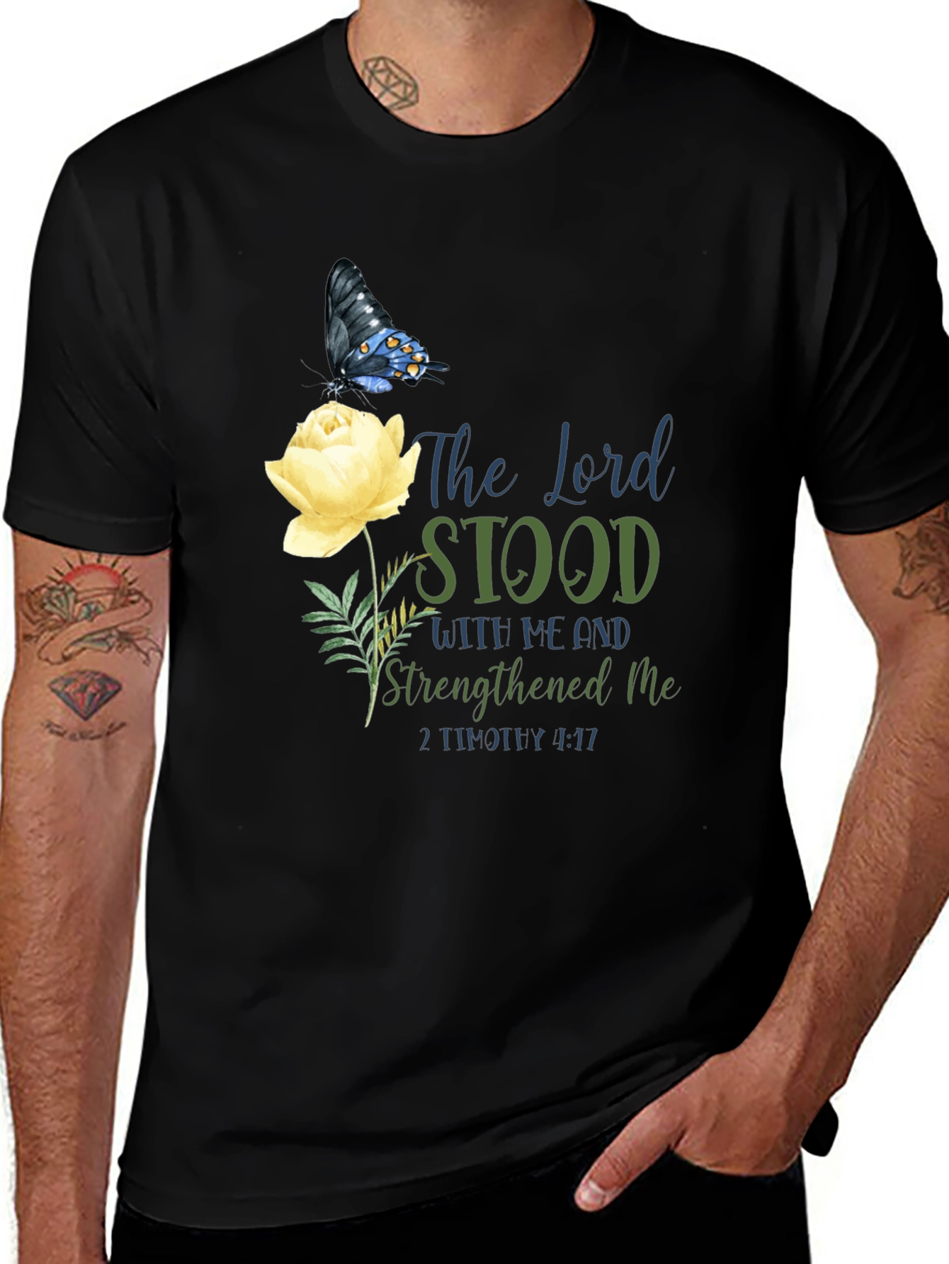 The Lord Stood With Me Christian T-Shirt
