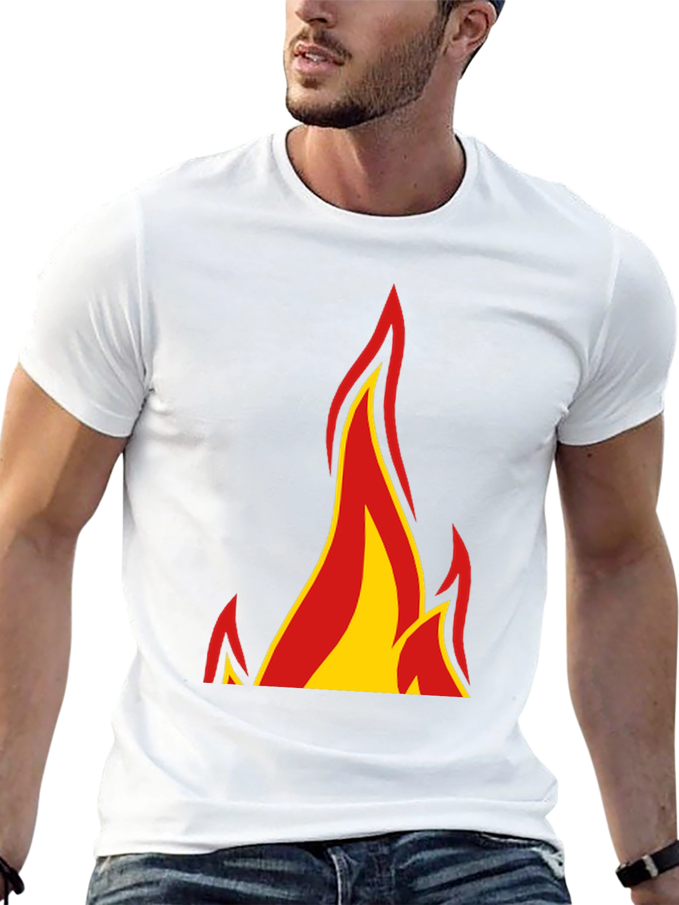 Flaming Hot Graphic Tee - Bold Style!