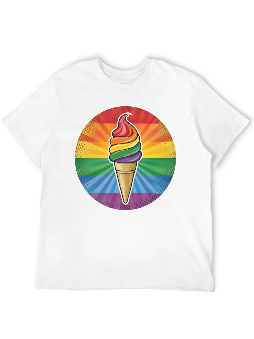 Pride Ice Cream Cone Tee