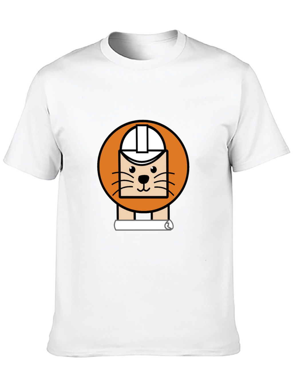 Engineer Cat Tee - Architect Feline Humor