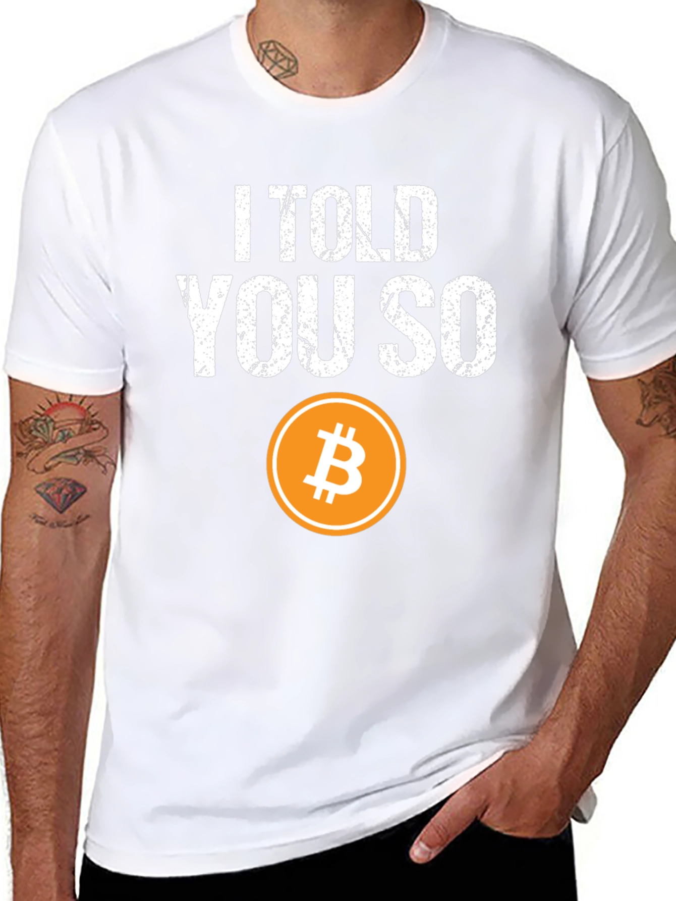I Told You So Bitcoin Crypto T-Shirt
