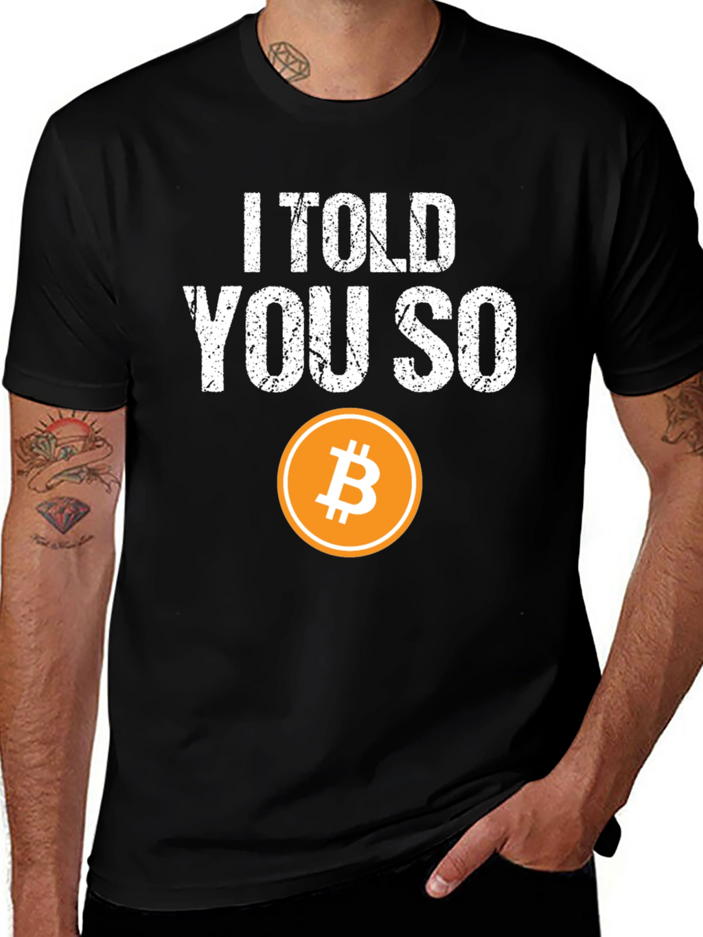 I Told You So Bitcoin Crypto T-Shirt