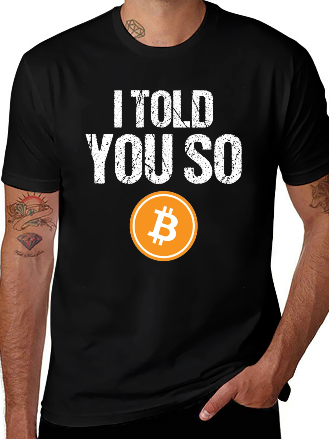 I Told You So Bitcoin Crypto T-Shirt