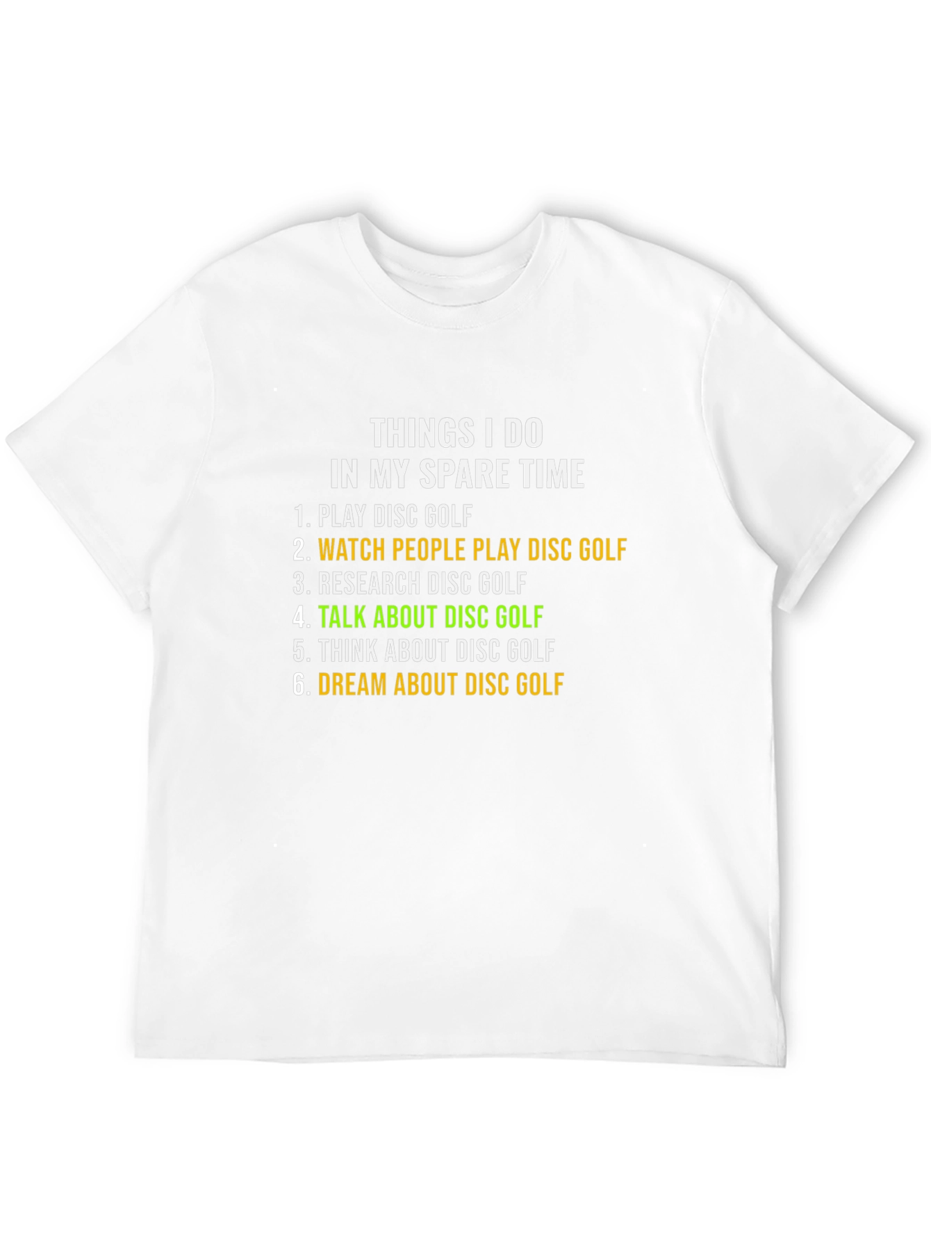 Disc Golf Spare Time Hobby T-Shirt