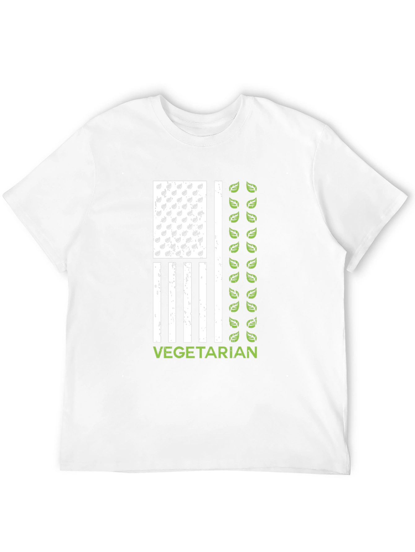 Vegetarian American Flag Graphic Tee