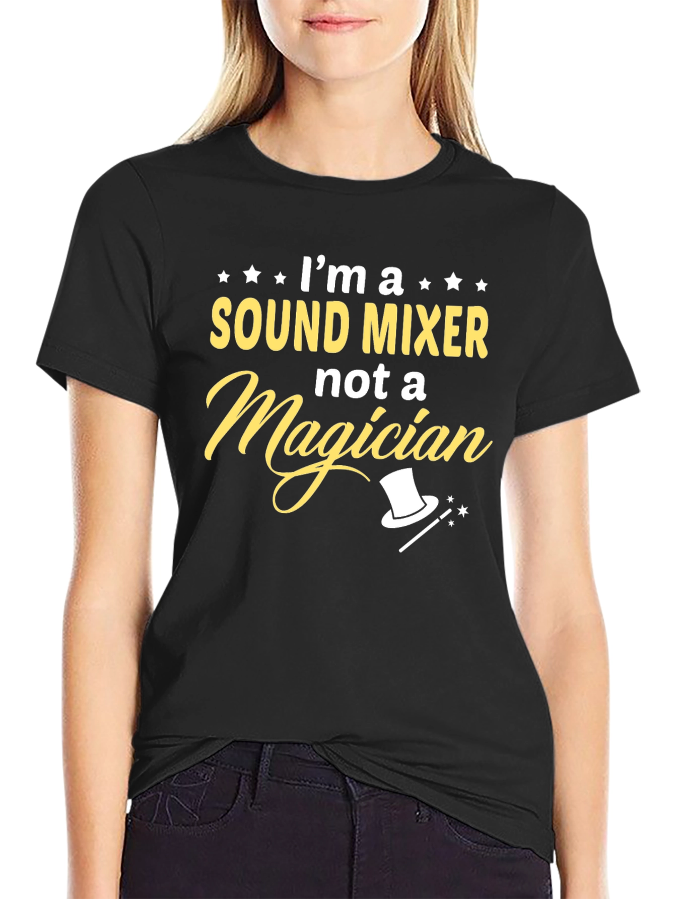 Sound Mixer Not a Magician T-Shirt