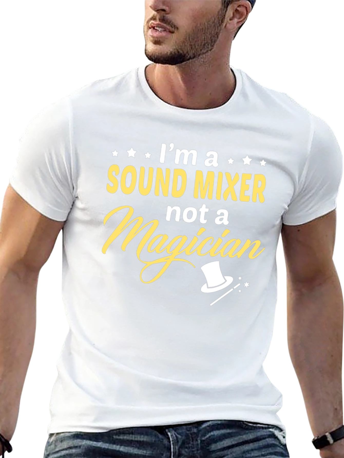 Sound Mixer Not a Magician T-Shirt