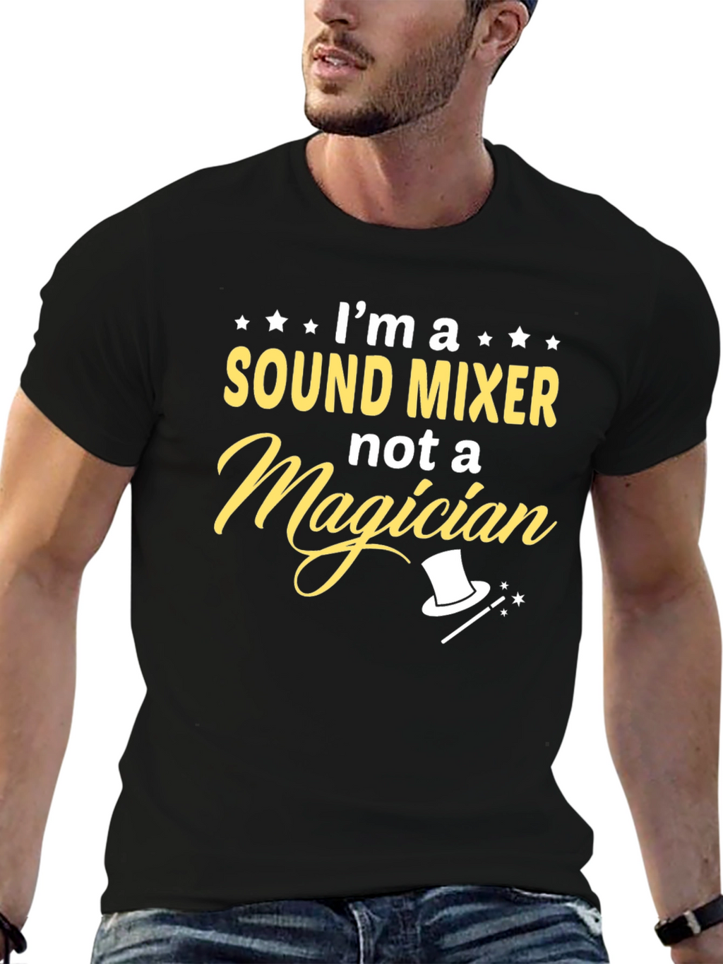 Sound Mixer Not a Magician T-Shirt