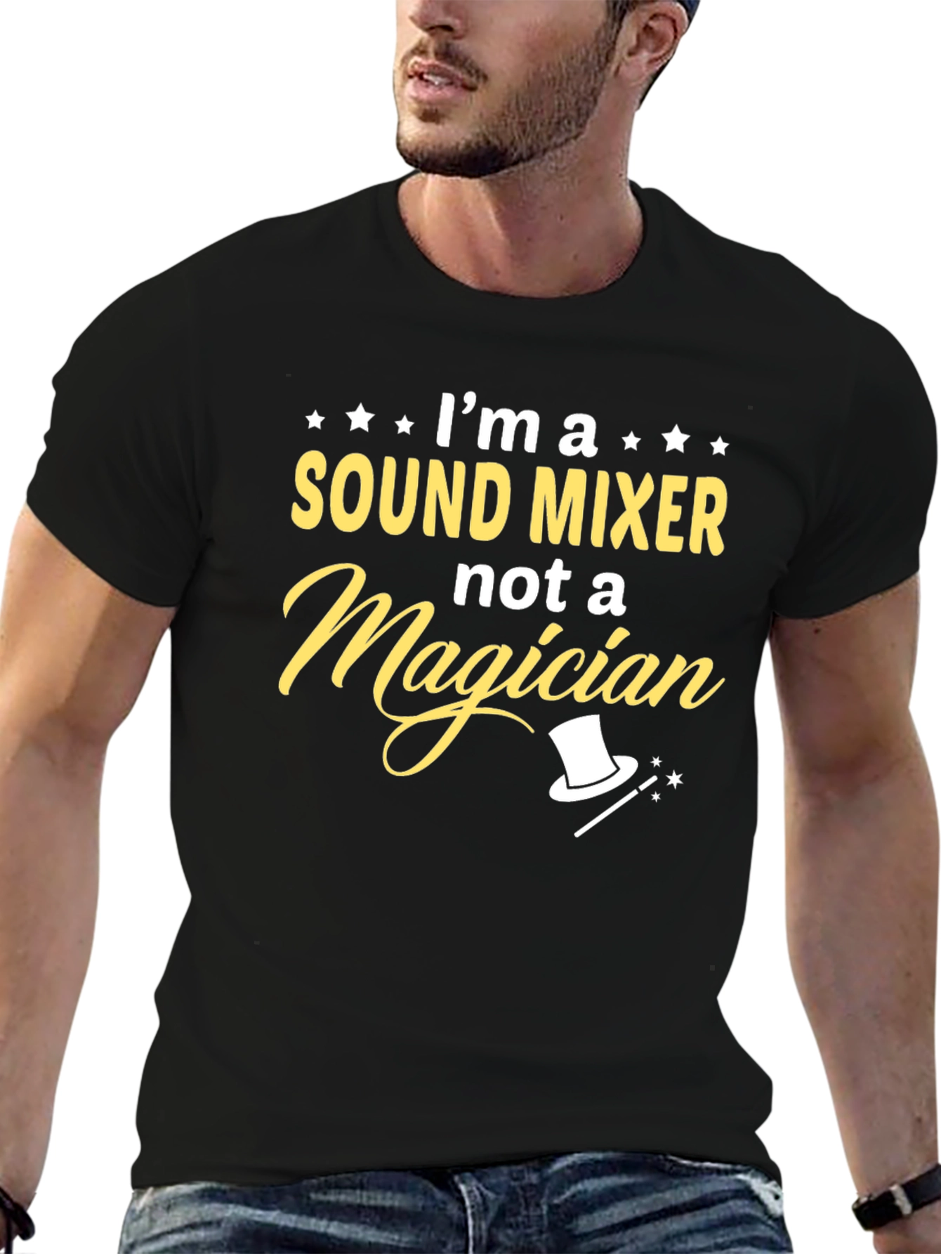Sound Mixer Not a Magician T-Shirt