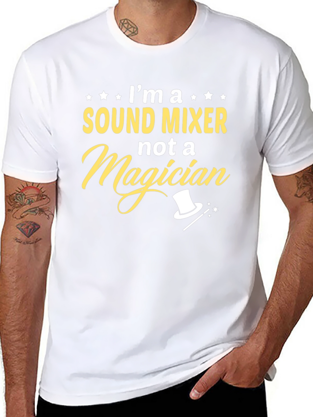 Sound Mixer Not a Magician T-Shirt