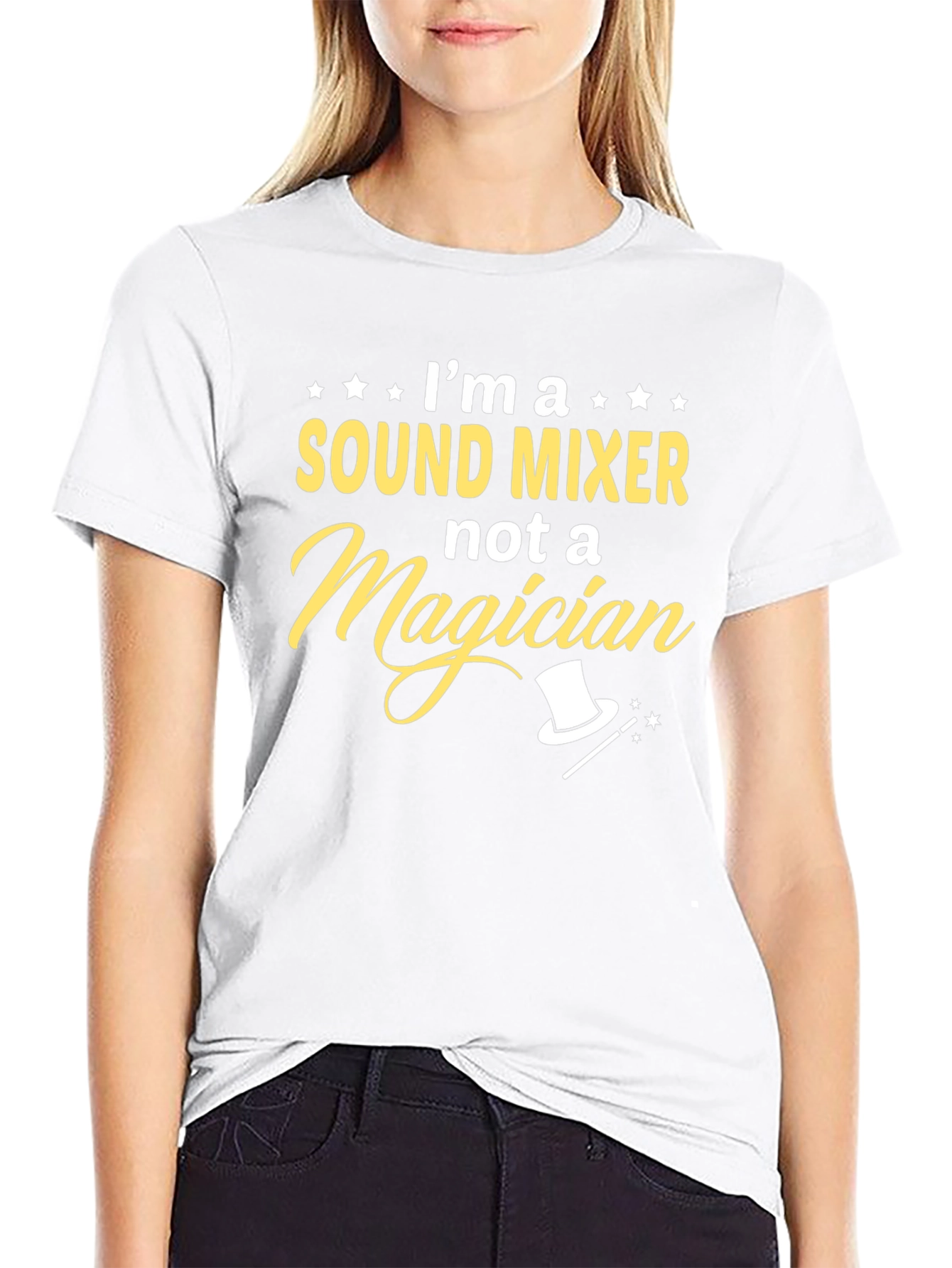 Sound Mixer Not a Magician T-Shirt